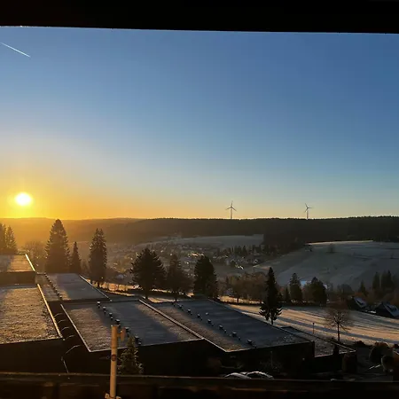 Kuckucksnest - Hallenbad, Sauna, Bergblick, Ski, Tennis, Renoviert Apartamento Schonach im Schwarzwald